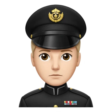 An emoji for discord of an Imperial Officer from star wars sticker