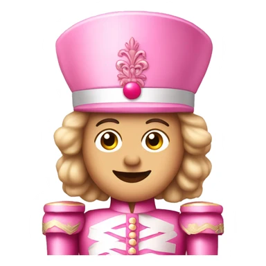 Pink nutcracker  sticker