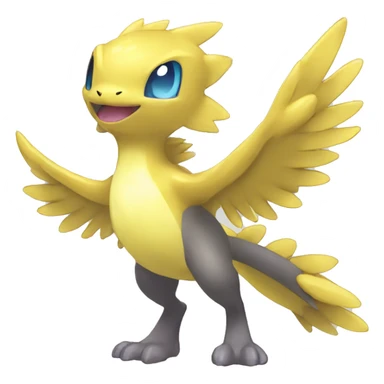 Shiny-Fakemon-Pokémon full body sticker