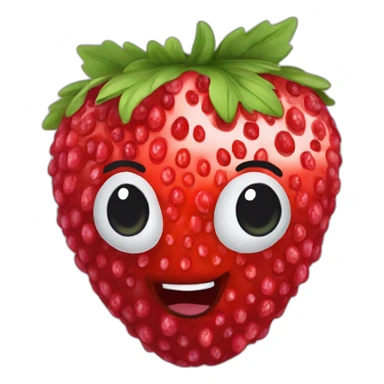 Fraise framboise myrtilles sticker
