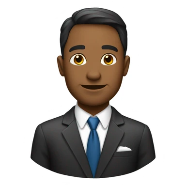 business man ayant une idée sticker