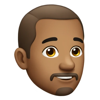 Traditional friar haircut sticker