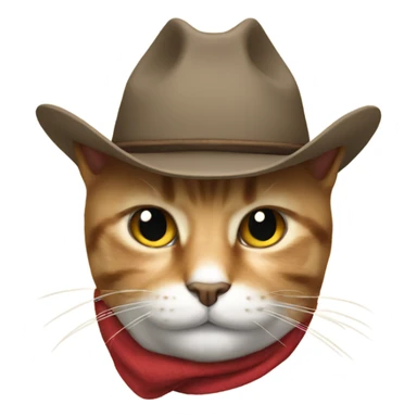 Texan cat sticker