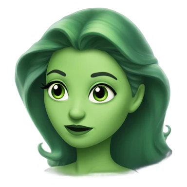 Galinda from Wicked thinking about Elphaba sticker