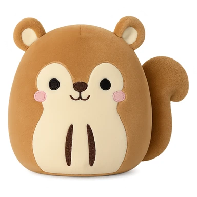Squishmallow squirrel sticker