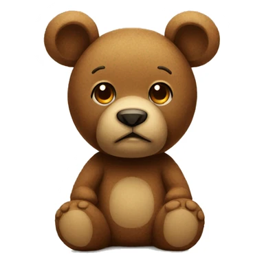  teddy waiting for your reply  sticker