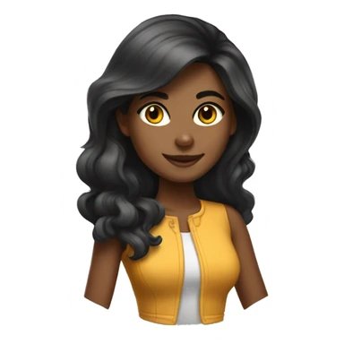 Una chica diseñadora de interiores sticker