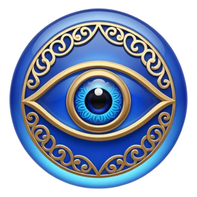 Turkish amulet against the evil eye sticker