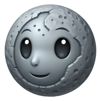 Organelle moon sticker