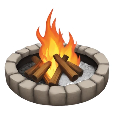fire pit sticker