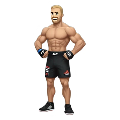 ufc Sean Strickland flexing sticker