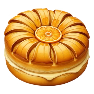 orange palmier sticker