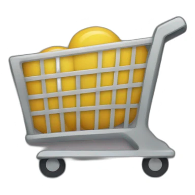 Empty cart sticker