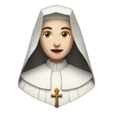 Valek from the Nun sticker