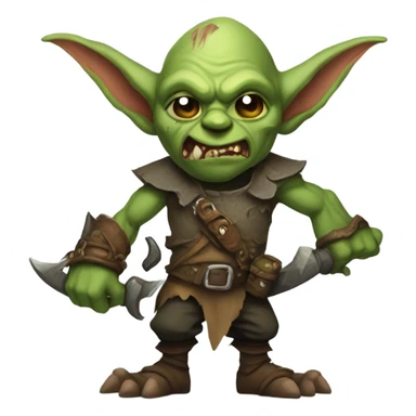 Goblinstein clash royale and frankenstein sticker