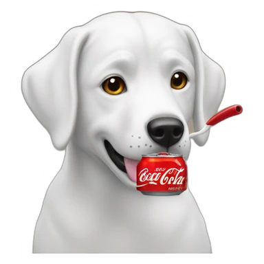 Draceaufeu qui boit du coca cola sticker