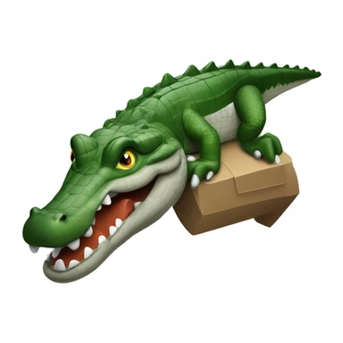cocodrile aligator drill sticker