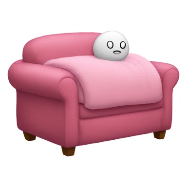 Pink cozy sticker