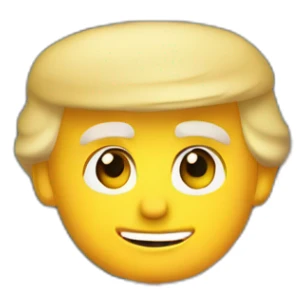 Trump on the Great Wall sticker