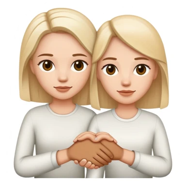 signe jul avec les mains sticker