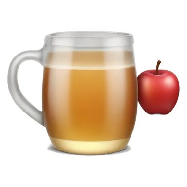 Apple cider sticker