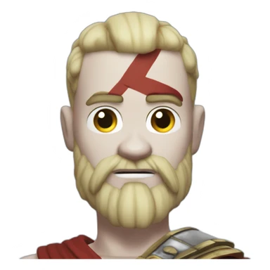 kratos mashup son gohan sticker