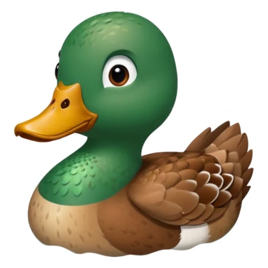 Sarcelle hiver canard sticker