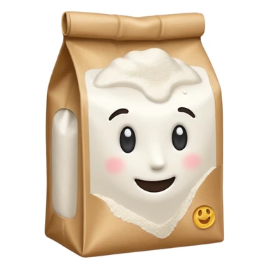 flour in a bag sticker