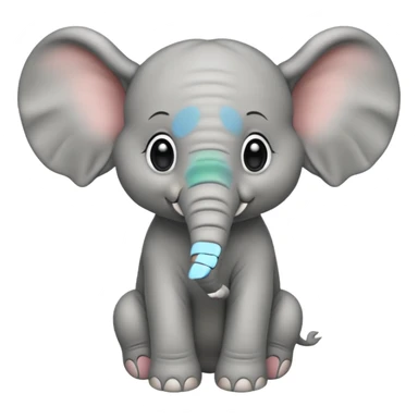Baby elephant  sticker