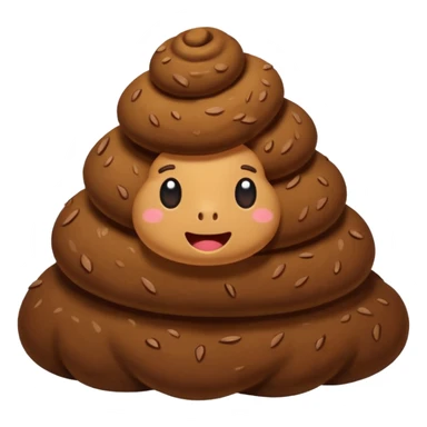 piece of poo sticker
