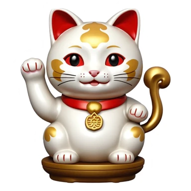 maneki neko sticker