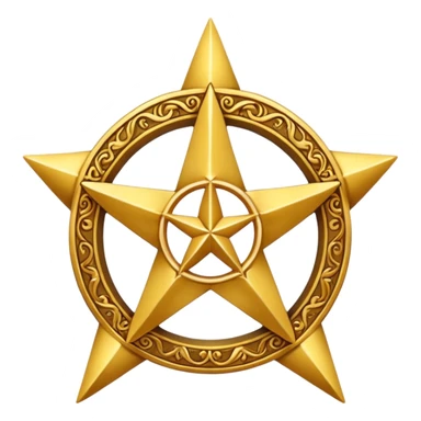 Pentacle sticker