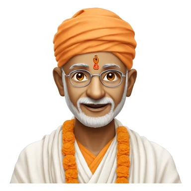 mahant swami maharaj sticker