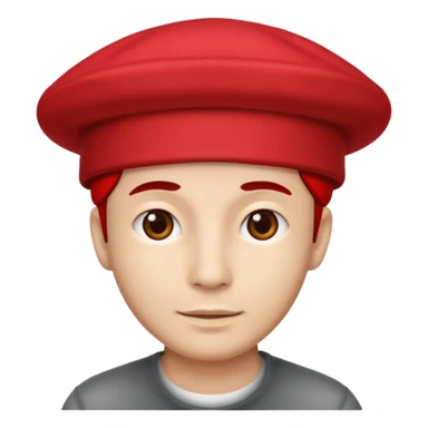 Man wearing red hat that says MASA sticker