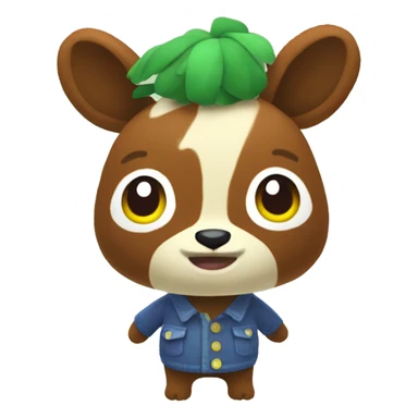 Animal crossing sticker