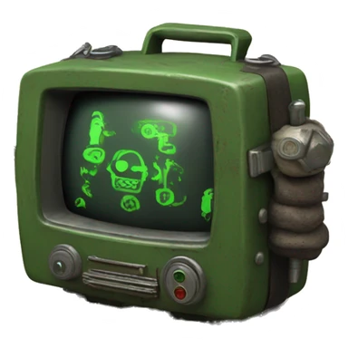 fallout pipboy sticker