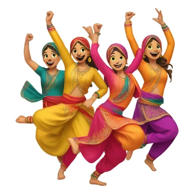 Bhangra  sticker