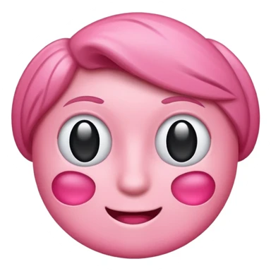 rectangulo liso en color rosado sticker