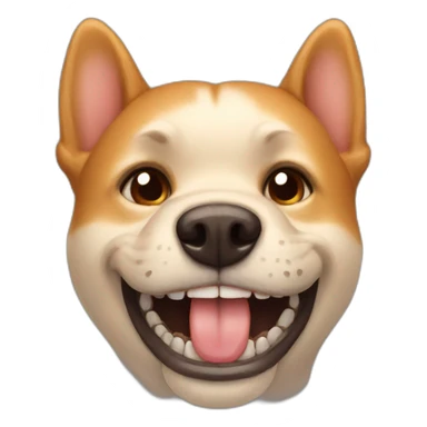 teeth related to dog sticker