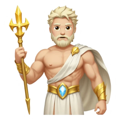 Zeus, God of Sky from Olympus Gods sticker