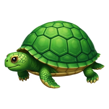 Smiling turle sticker