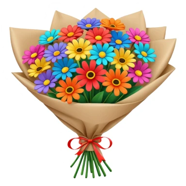 Bouquet Flower Wrap sticker
