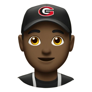 College Georgia fan sticker