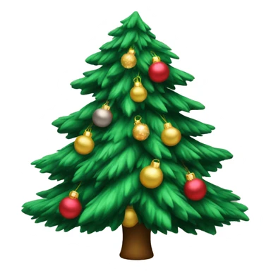 Coquette Christmas tree sticker