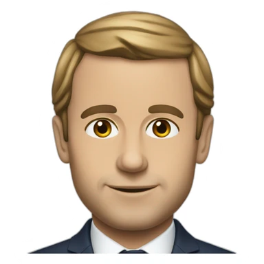 macron canette sticker