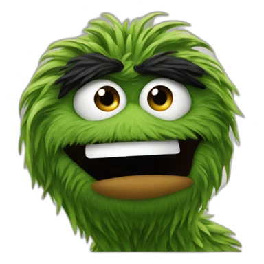 Oscar the grouch sticker