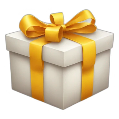 Cadeau sur girlande sticker