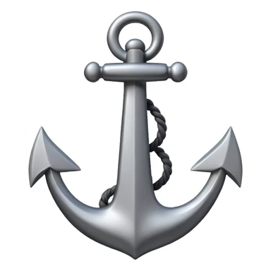 Je veux un emoji encre dans ce style là : ⚓ sticker