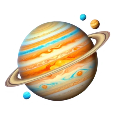 Make a Jupiter emoji sticker