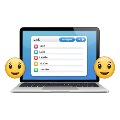 website link sticker